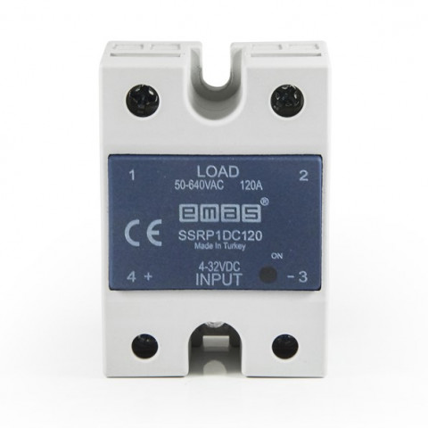 SSR Serisi Klemensli 50-640V 120A Solid State Röle